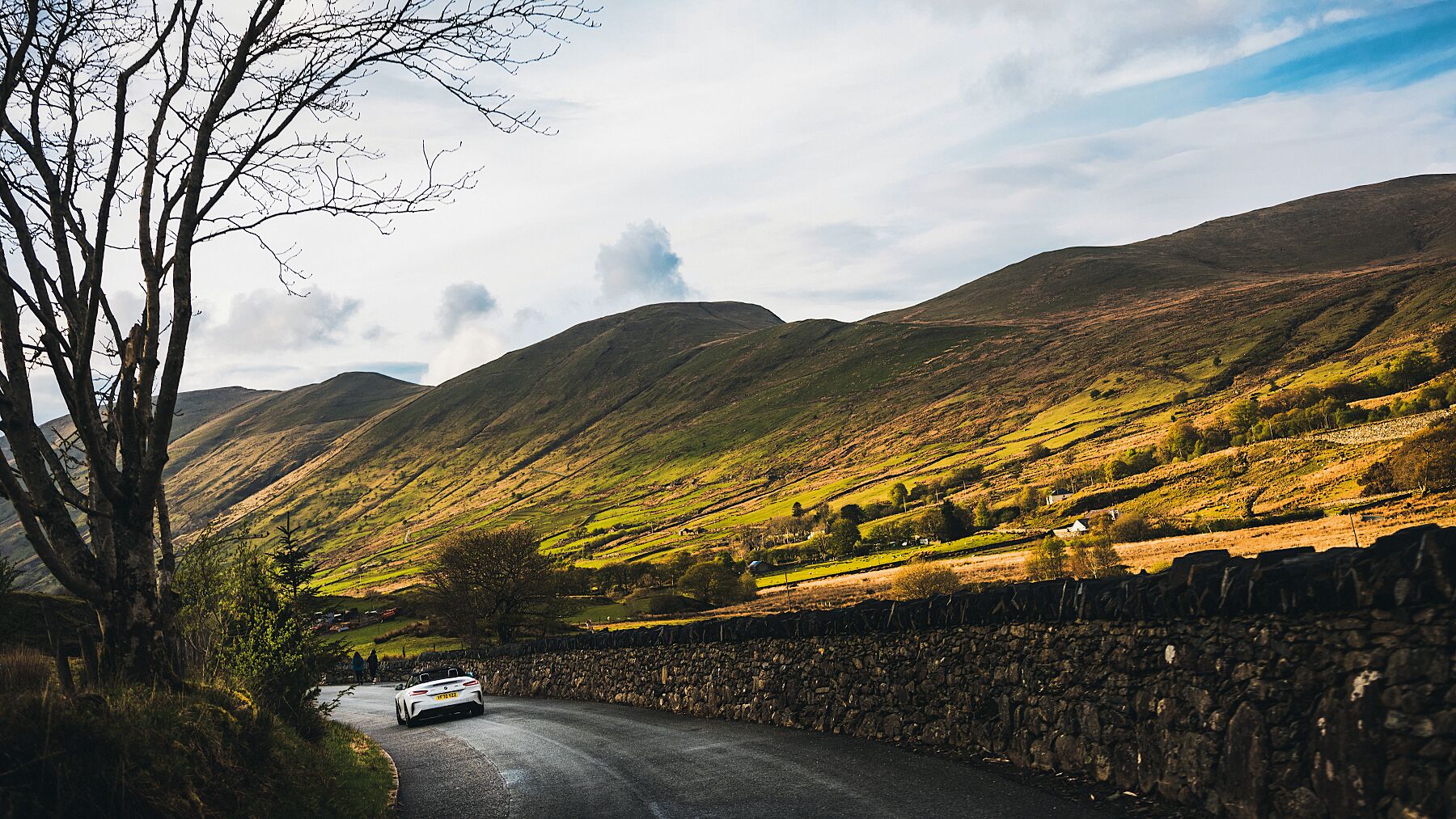 Drive Through Snowdonia fine art photography print by Boyan Georgiev