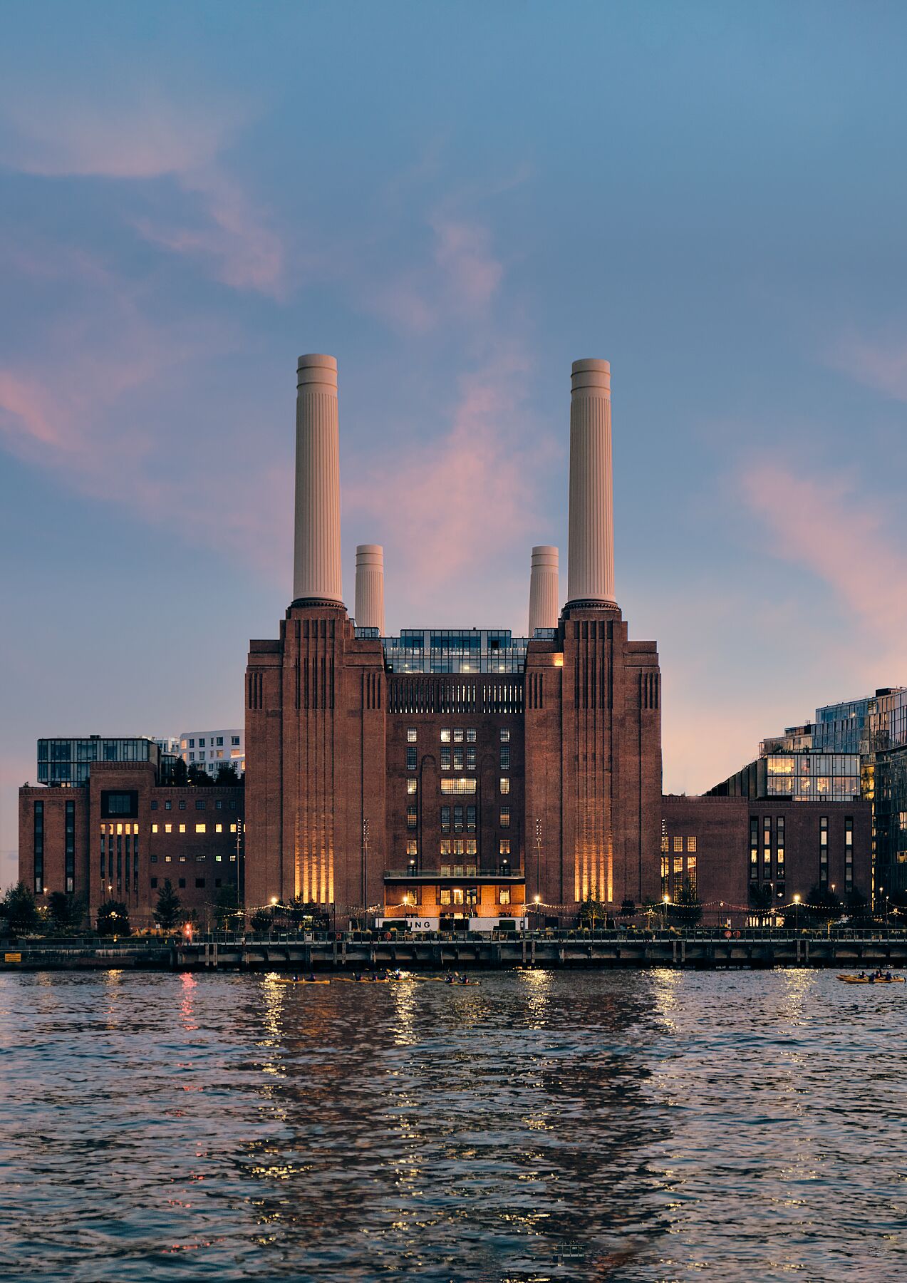 Battersea Power Station Portrait - Art Deco Gem