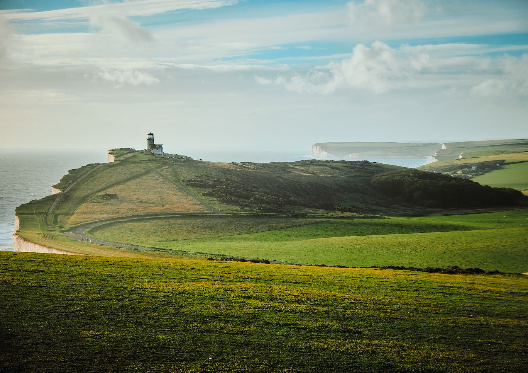 Seven Sisters Cliffs - Coastal Photo Print fine art photography print by Boyan Georgiev